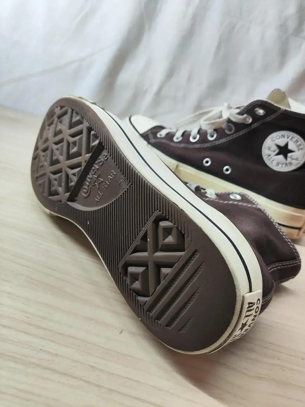 Converse Chuck 70 Shoes Mens Size 7.5 Brown Canvas High Top All Star 171209C